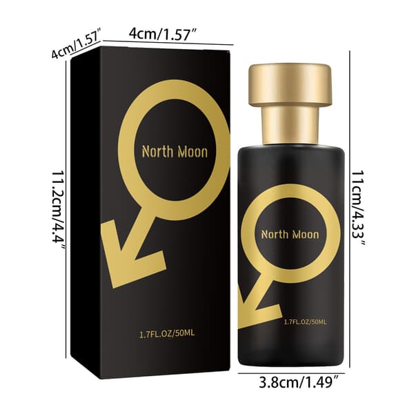 1-pack 50 ml feromon herrattraktion herrparfym kropp unisex flirtig parfym