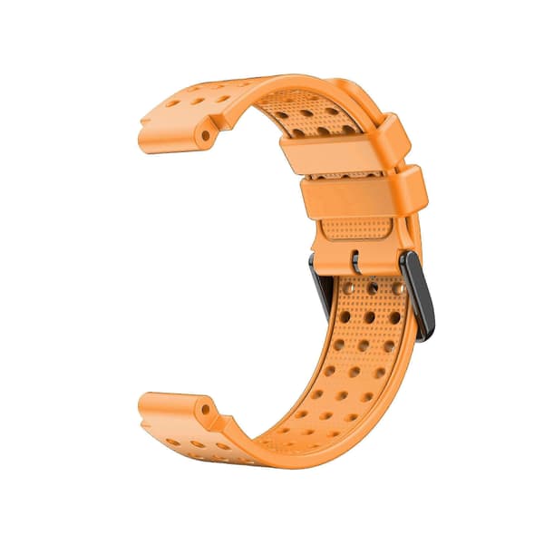 Rem til Garmin Approach S20 Monokrom Urrem til Garmin Approach S20 Silikone Erstatnings Mode Armbånd til Garmin -NBB orange