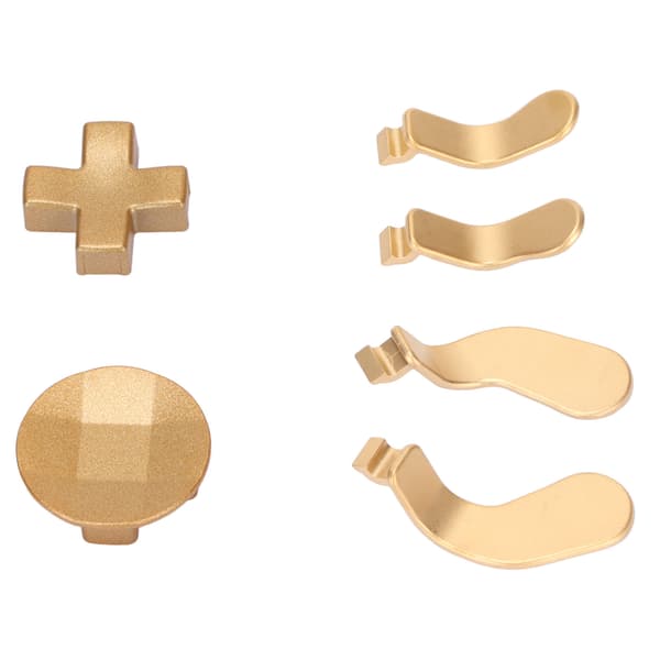 4 stk. Trigger Paddles og 2 udskiftelige D-pads i rustfrit stål reservedele til Xbox One Elite Series 2