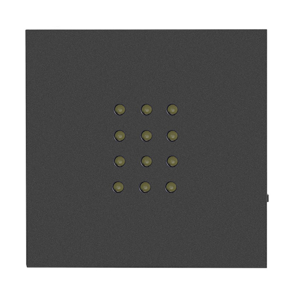 12LED Hvidt Lys Display Stand Base Holder til Krystal / Glaskunst