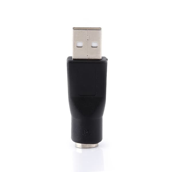 2 stk. USB 2.0 A Han til PS/2 Hun Adaptere Konverter Stik til PC Computer Tastatur Mus