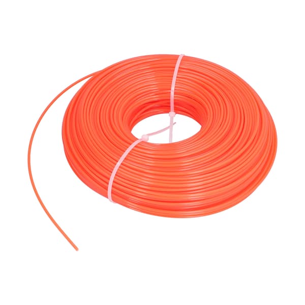 120m Trimmersnor 2.4mm Nylon Rund Græstrimmersnor Reservedel til Have