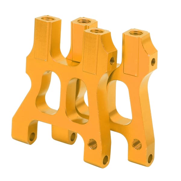 RC Aluminiumslegering Baghjulsophæng Arm Opgraderingsdele Tilbehør HSP 94122 1/10 RC Bilmodel Orange