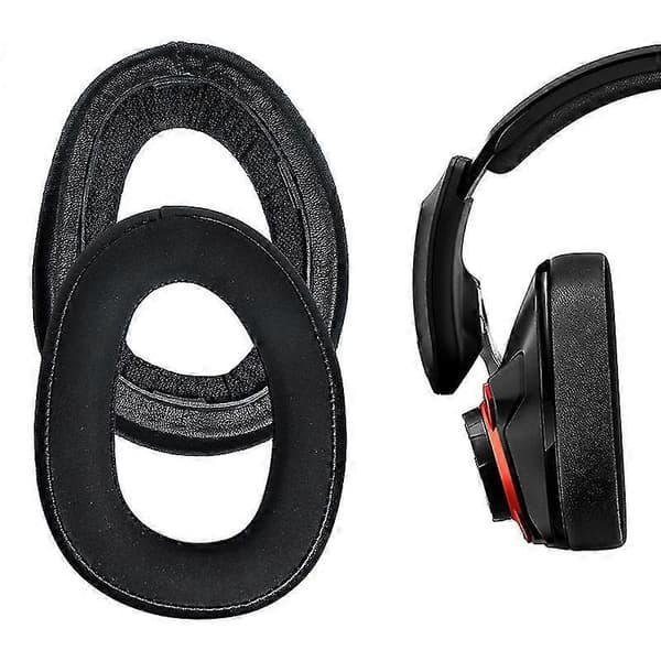 udskiftningsørekopper kompatible med sennheiser gsp 600, gsp 550, gsp 500 Micro Suede Protein Leather