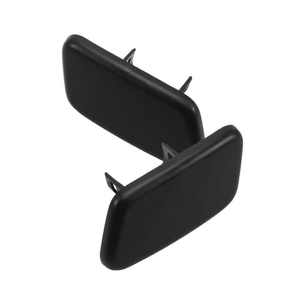 Dæksel til forlygtevaskerdyse foran uden lak 25953655 25953656 til Opel Antara 10-15 Black