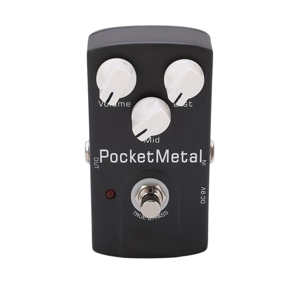 Sähkökitaran efektipedaali Pocket Metal True Bypass Yksittäinen soitintarvike