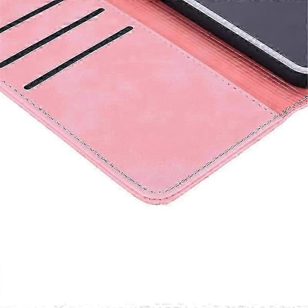 Plånboksfodral för Samsung Galaxy A52/A52S Premium PU-läder Flip Cover Mandala -XN Light pink