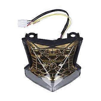 【03】Motorcykel LED Baglygte Samling Bagposition Blinklys Indikator Modifikation Passer til KAWASAKI NINJA650 2017-2019 Guld