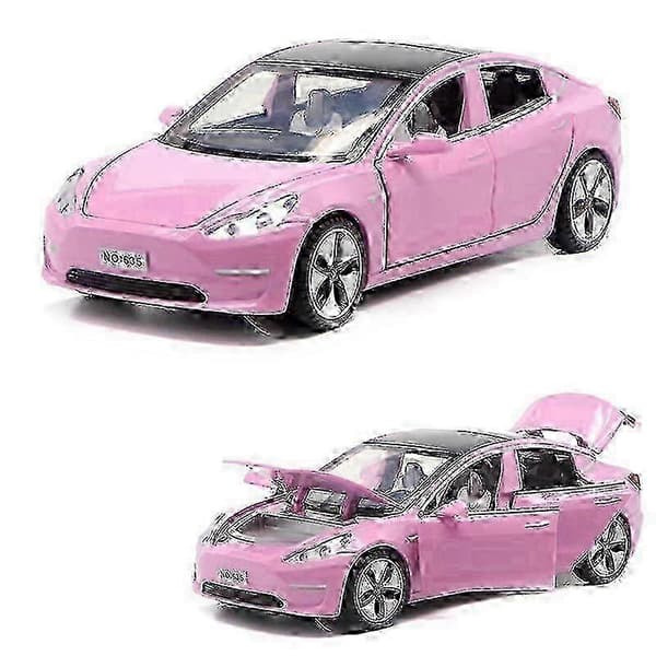 1:32 Skala Legering Legetøjsbil, Pink Trykstøbt Model Ideel til Børnefødselsdage og Samlere