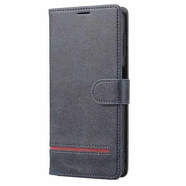 Mate 20 Flip Läder Plånboksfodral Blue