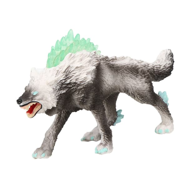 Sne Ulv Dyrefigur Simulation Dyre Ulve Figurer Model Legetøj ArtiklerM‑1331