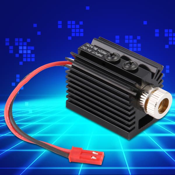 45nm Blueviolet Lys Laserhoved Modul Tilbehør til Lasergraveringsmaskine (180mW)