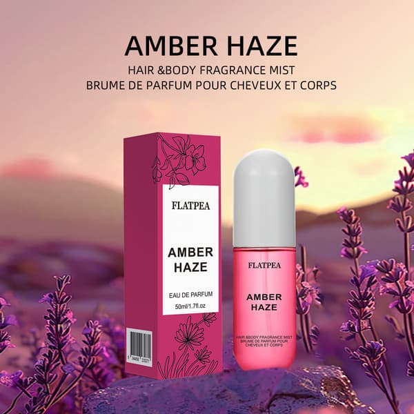 Kapselformad hår- och kroppsdoftspray, Parfym Mist Spray Set om Fyra