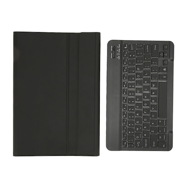 Tangentbord för Tab P11 Pro, Magnetisk BT-anslutning, RGB-bakgrundsbelysning, Exakta utskärningar, Trådlöst tangentbord med PU-läderfodral