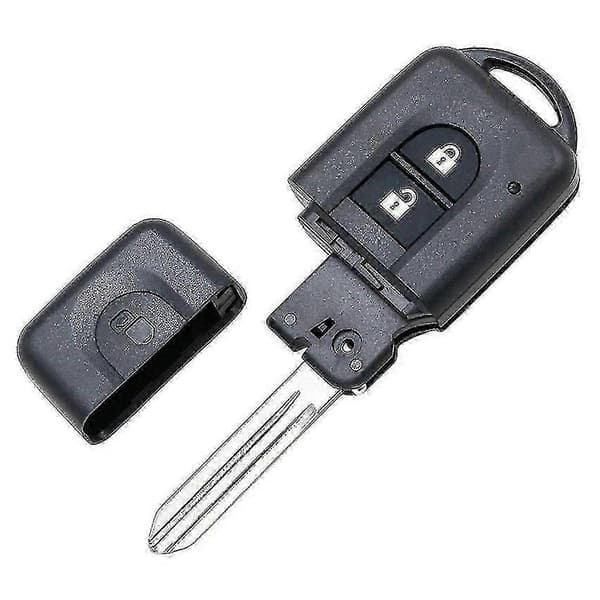 Fjernbetjening med nøglefri åbning og 2 knapper til Nissan Pathfinder 285e34x00a 285e3eb30a sort szrh21 5 5