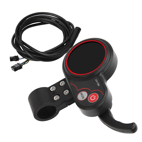 Display Tommelfingergas 2 i 1 Speedometer Manuel Kontrolpanel til Elektrisk Cykel Scooter Aftale 2 48V
