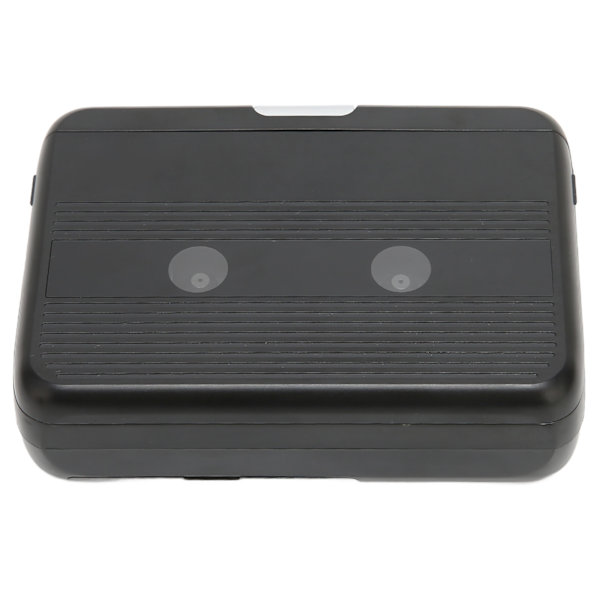 TON007B Bluetooth Kassetteafspiller med Hovedtelefon Auto Reverse Funktion Stereo Kassetteafspiller Sort