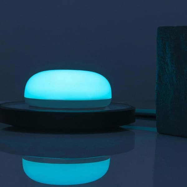 Natlampe til babyfodring og søvnbeskyttelse med borddesign Yellow