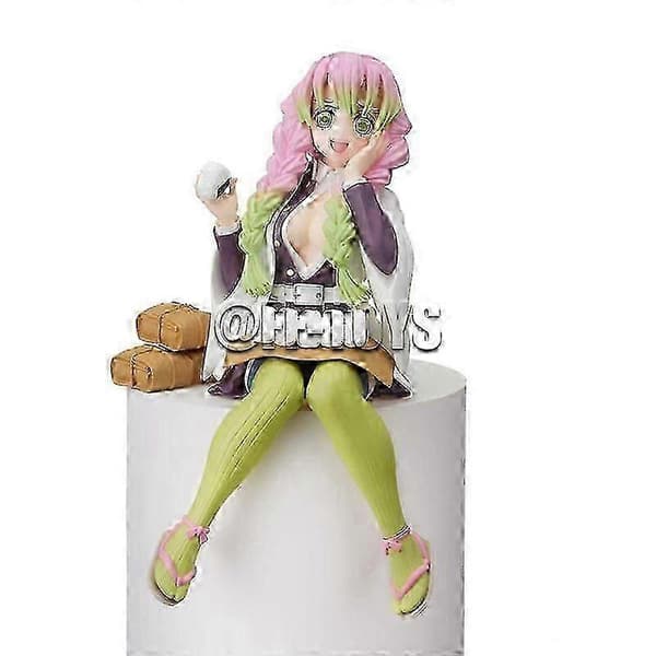 Demon Slayer Uzui & Mitsuri Figurinset - Kimetsu No Yaiba Actionmodell för barn MULTI