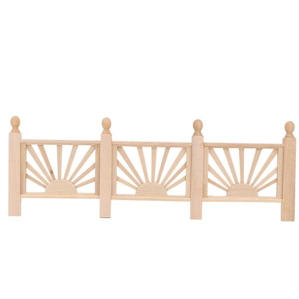 1:12 Dukkehuss Miniature Håndliste Havetilbehør Balkon Dekoration Legetøj