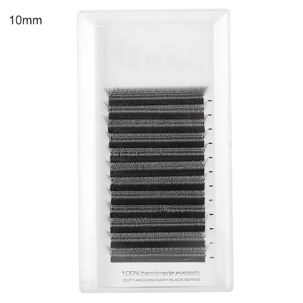 0,07 mm W-formade lösögonfransar Ögonfransförlängning Transplantation av lösögonfransar (J-kurva) (10 mm)