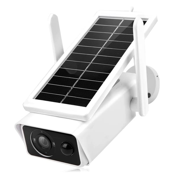 1080P Säkerhetskamera Solar Låg Effekt WiFi Videokamera IP66 Vattentät Nattvideoövervakare