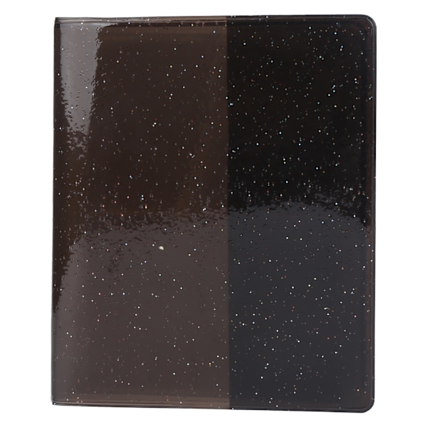 3in 64 Lommer Holdbart Transparent Fotoalbum til Fujifilm Mini 11/8/9/7s/25/70/90 Sort