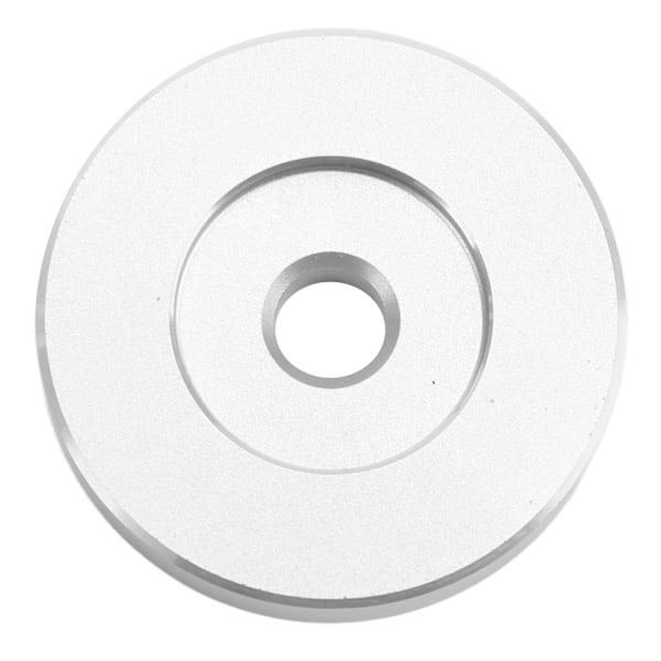 Fonografpladeadapter Metal Drejeskive Disk Tilbehør Reservedel Sølv