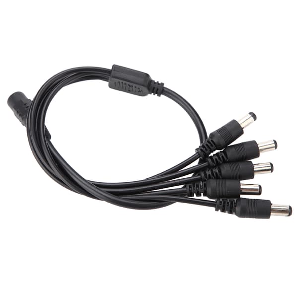 5,5x2,1 mm Strømkabel Splitter Adapter Kabel Forlænger til CCTV Kamera 1 Hun til 2 Han