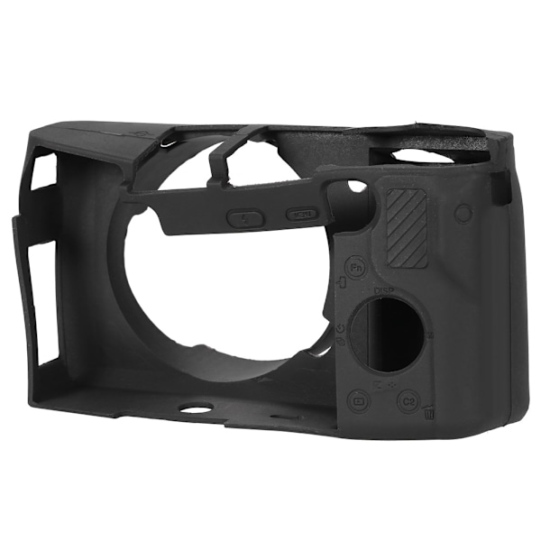 Blød silikone kamerataske beskyttelsescover med let adgang design til Sony A6000 sort