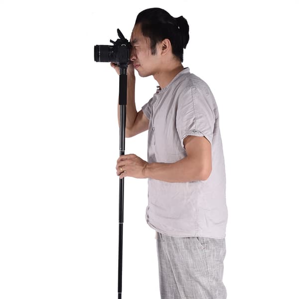 Infällbart Kamerastativ Stabilisator Mono Pod Fotografering Stående för DSLR och DV