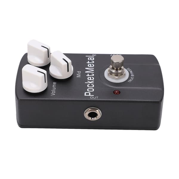 Elektrisk Guitar Effekt Pedal Pocket Metal True Bypass Enkelt Instrument Tilbehør