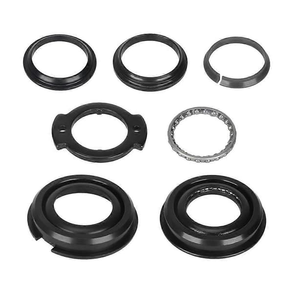 Styrlagerskålset Headset för Xiaomi 5/5Pro/5Max Elscooter Roterande Styrset Scootertillbehör Black