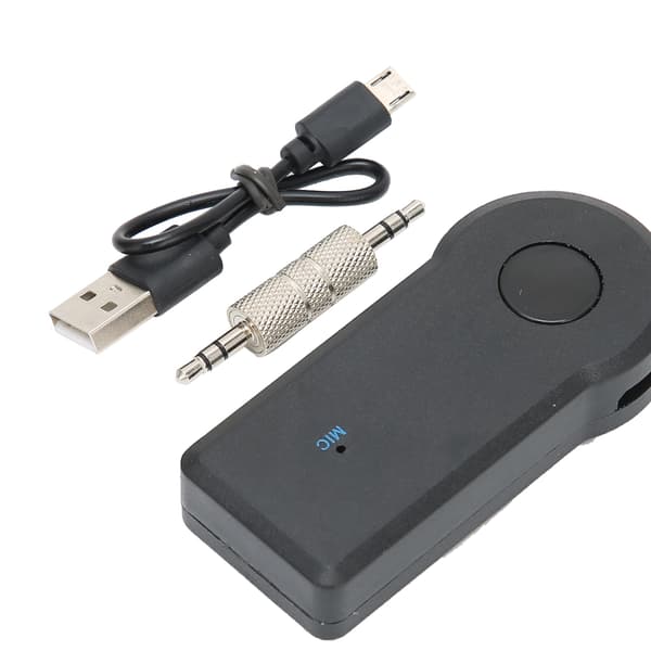 Bil Bærbar Bluetooth Musikmodtager Mini Trådløs Lydadapter 3,5MM Aux til Telefon