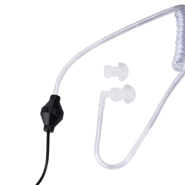 Universal 2-bens øretelefon Talkie Headset ørestykke til K-hoved Walkie Talkie Radio