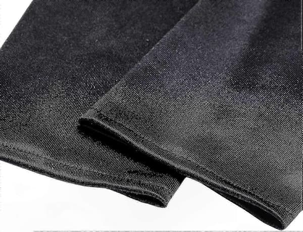 Albuelange satinhandsker til voksne, strækbare og elegante, perfekte til fester og særlige lejligheder Smooth 21.6in dark blue