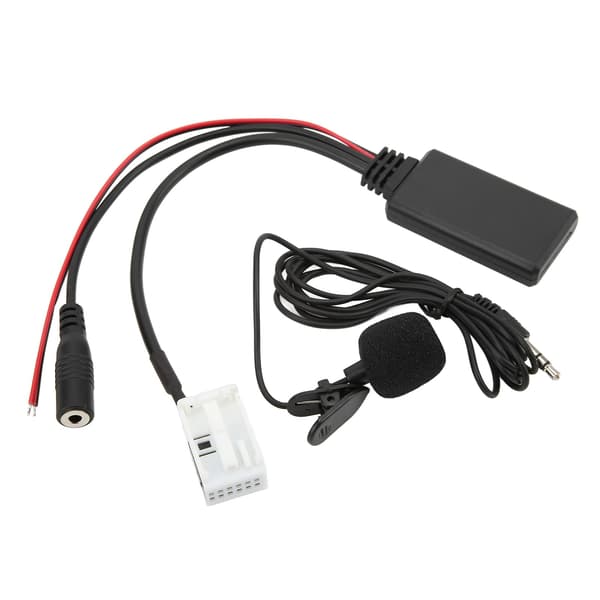 12Pin Bilradio RD4 Bluetooth Musik Aux Audio Kabel Adapter Udskiftning til Citroen C2 C3 C4 C5 C6 C8 Med Mikrofon