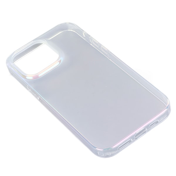Skal för iPhone TPU Fullständigt Skydd Stötsäker Gradient Laser Slim Mobilskal för Kvinnor och Flickor Daglig Användning för 14 Pro Max