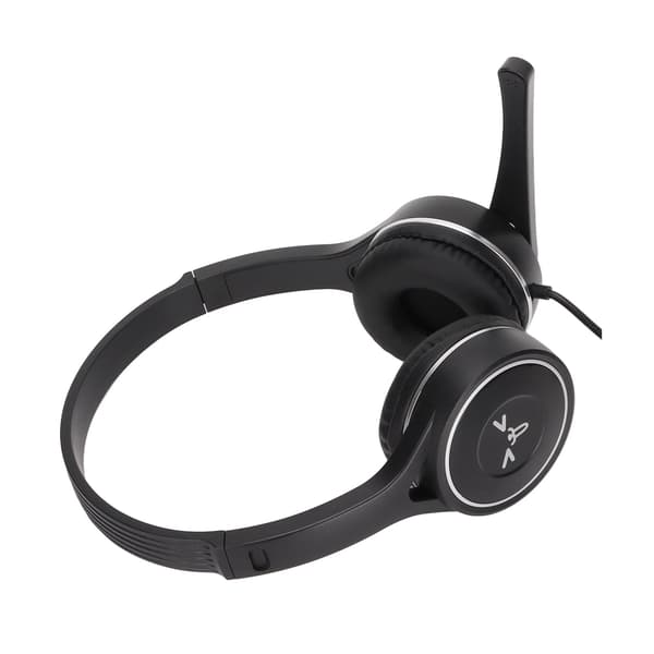Børne Hovedtelefon Stereo Støjisolering Foldbar On Ear 3.5mm Kablet Børne Headset med Mikrofon til Rejse Fly