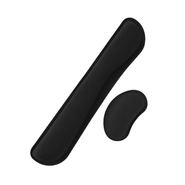 Håndledsstøtte Memory Foam Ergonomisk Skridsikker Musemåtte Tastatur Pude Støttesæt
