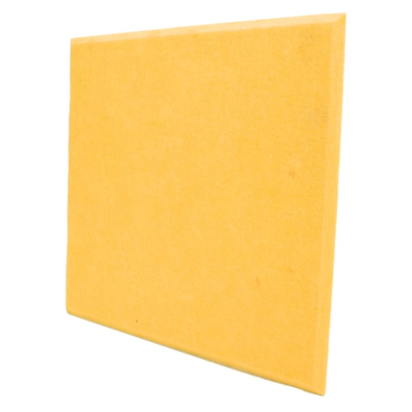 6 stk. Akustisk Absorptionspanel Fortykket Reducer Efterklang Lydisoleret Polstring Absorber (Orange)