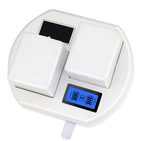 SEIVI Videokamera USB Batteri Hurtigoplader til Arlo Pro 2/Pro/walk Light Batteri Dobbelt Opladning LCD Smart Base Oplader