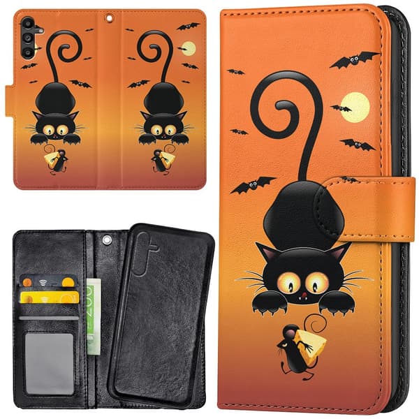 【03】Samsung Galaxy A17 5G - Pung Etui/Cover Kat og Mus 150
