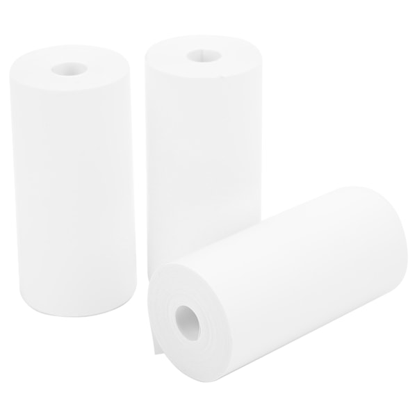 3 ruller 57x30 mm termisk trykpapir lomme printer børnekamera fototrykpapir