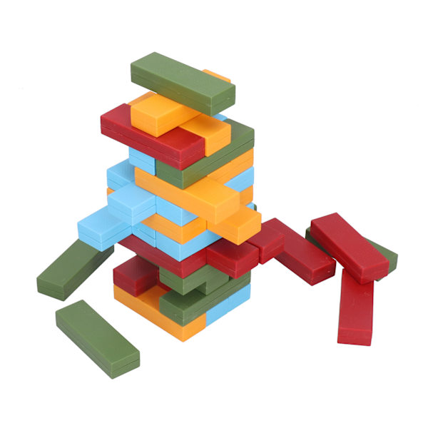 Desktop Blocks Stabling Spil Farverigt Balancespil Børn Pædagogisk Spil Legetøj Blocks Stabling Spil
