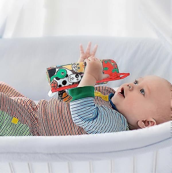 Baby Mjuk Tyg Dino Svansar Bok