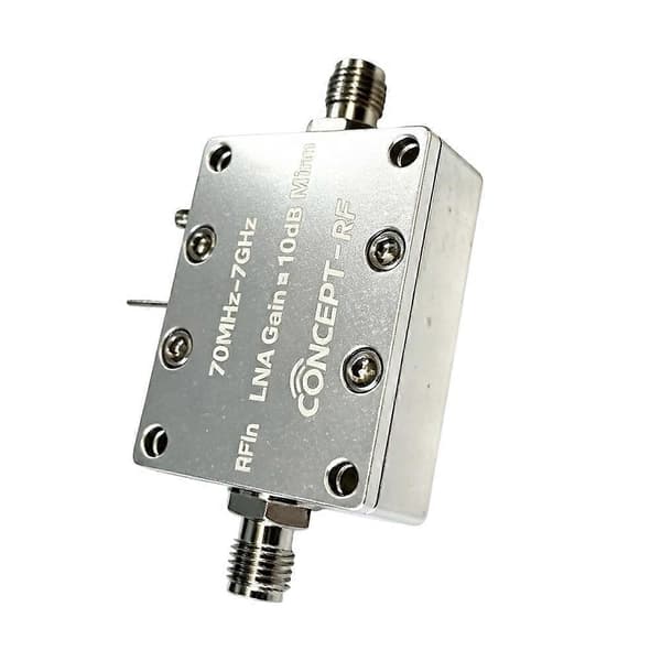 CONCEPT-RF LNA Lavstøjsforstærker, 70MHz-7GHz, 10dB, Ydeevne Bedre End TQP3M9037