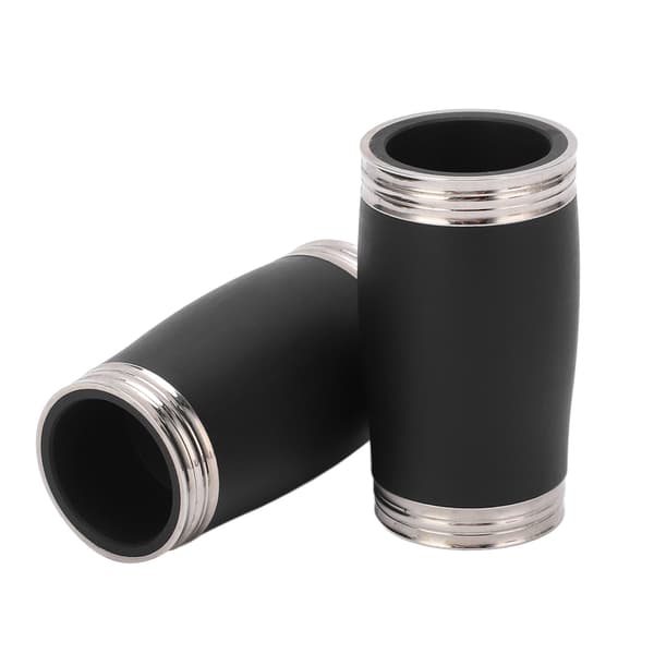 2 ST Clarinet Stämgaffel Bb Diskant Pitch Pipe Clarinet Barrel Ersättningstillbehör 58MM