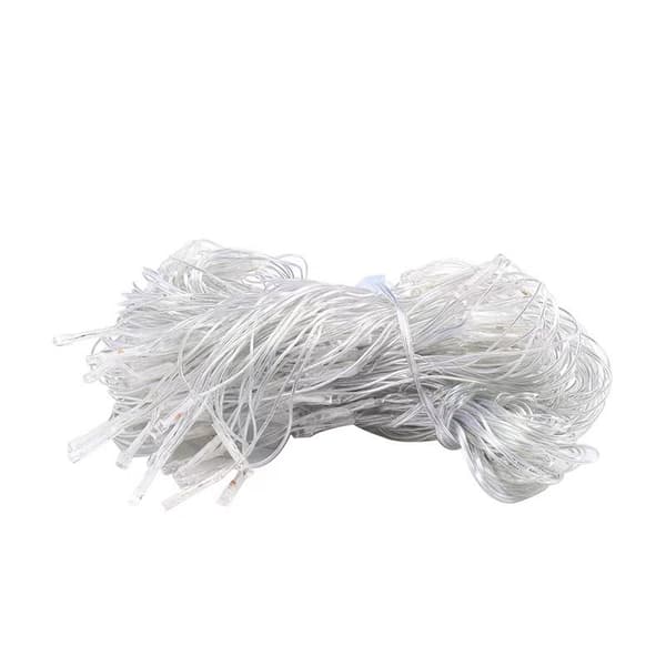 【03】vidaXL Light Net Warm White 4x6 m 544 LED Lights Indoor/Outdoor White White Vit