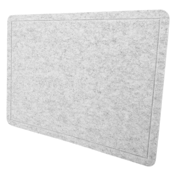 Serveringsbräda av filtpussel Filtpusselbräda Bordspusselbräda Pusselserveringsbräda Filtserveringsbräda Harmaa 60,50 x 40,00 x 1,00 cm